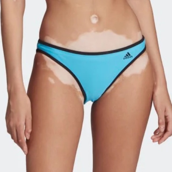 NWT - adidas Souleaf Swim Bottom in Sky Rush - Size L - Picture 2 of 3